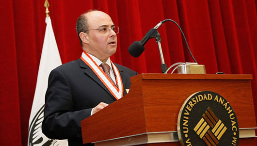 Palabras del Dr. Sergio M. Alcocer Martínez de Castro, durante la entrega de la Medalla Anáhuac 2015.